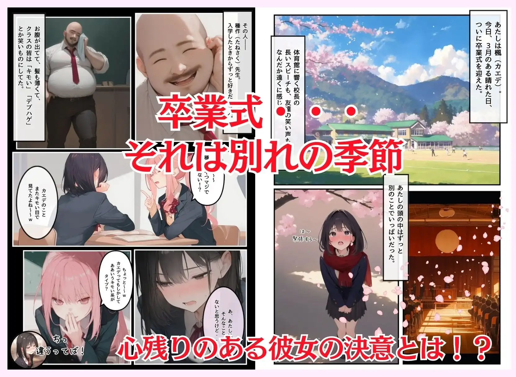 私と先生の卒業式〜禁断の関係、教え子とのセックスがこんなにも気持ちいいなんて〜 - サンプル1