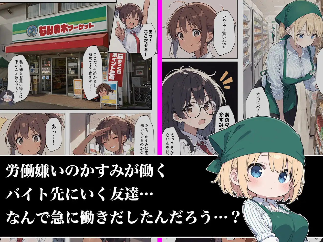 俺の前だとド変態になる金髪ギャルの話 - サンプル2