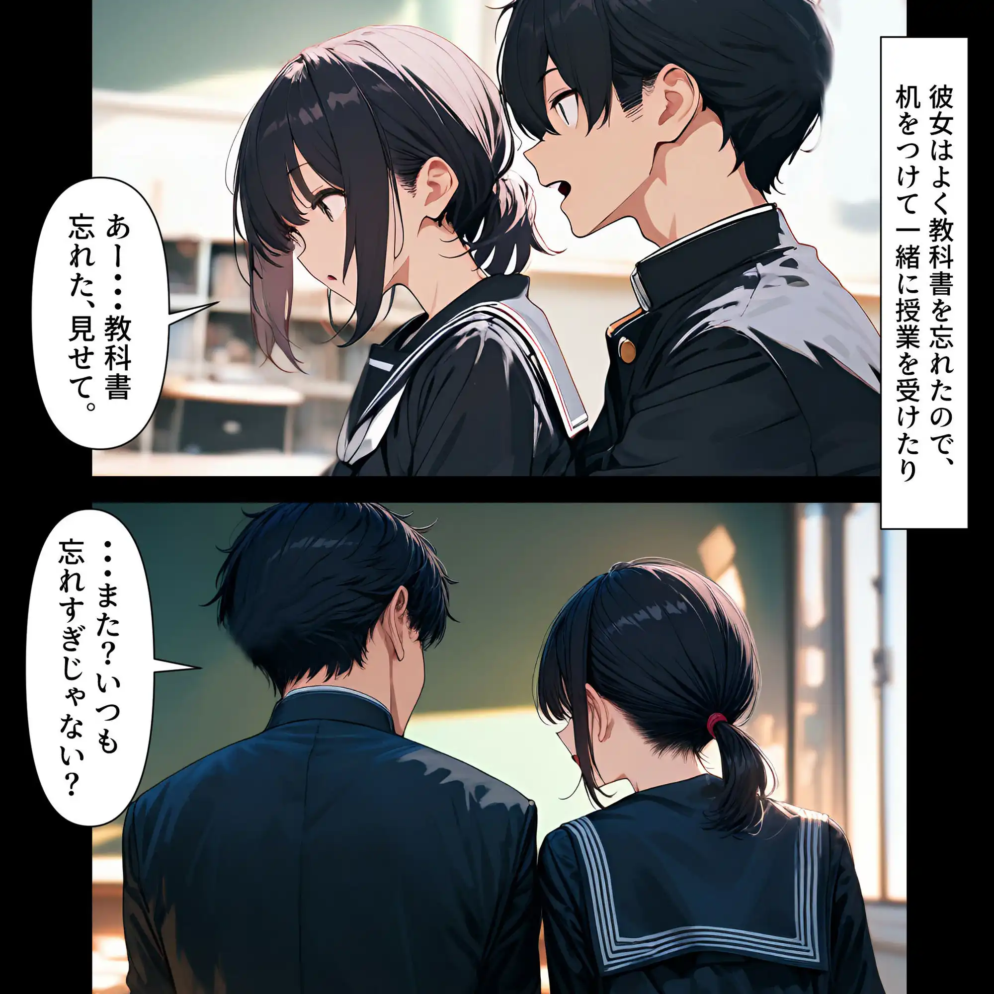 時が止まった学校で10 - サンプル2