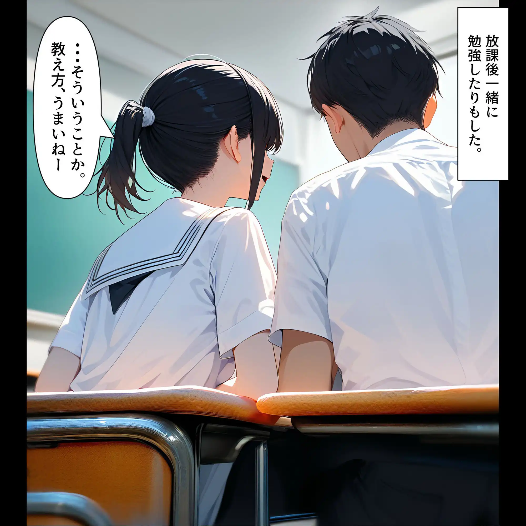時が止まった学校で10 - サンプル3
