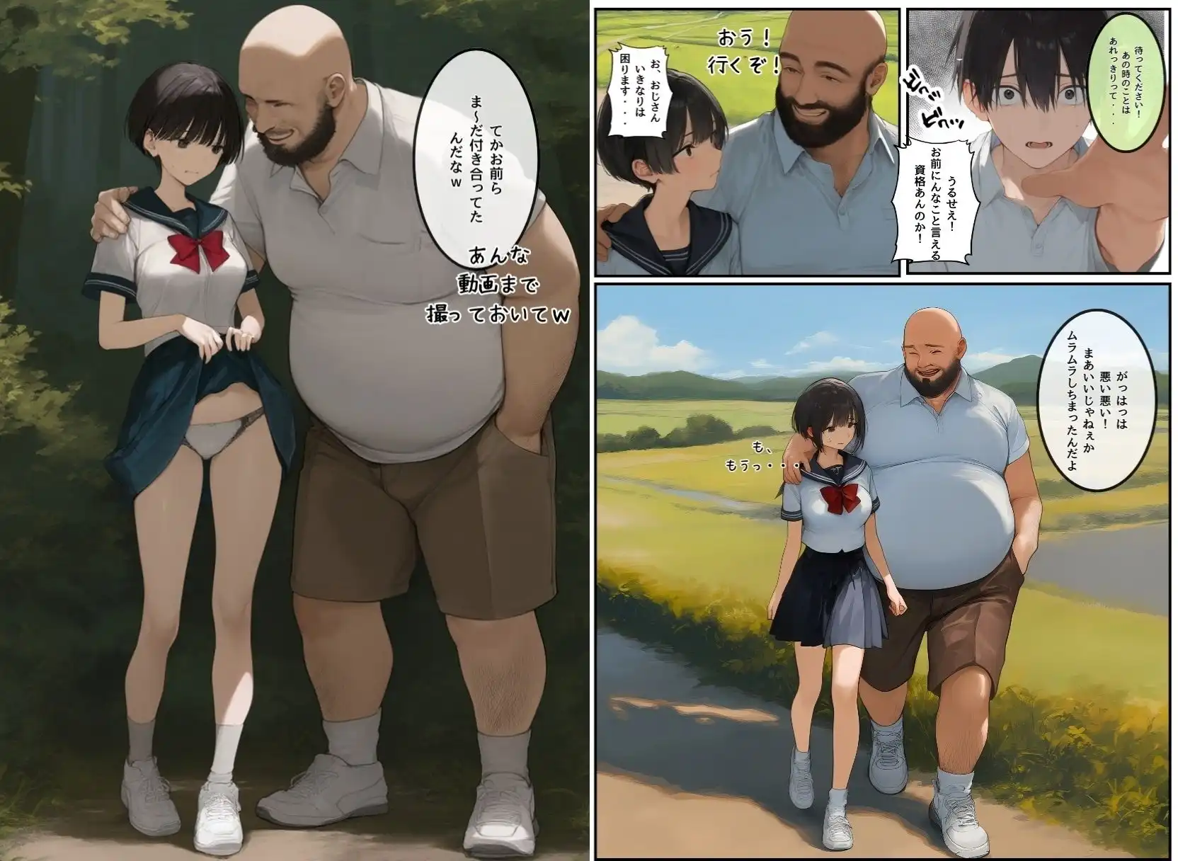【僕の寝取らせ夏休み】あの日見た種付けプレスを僕はまだ忘れられない - サンプル2