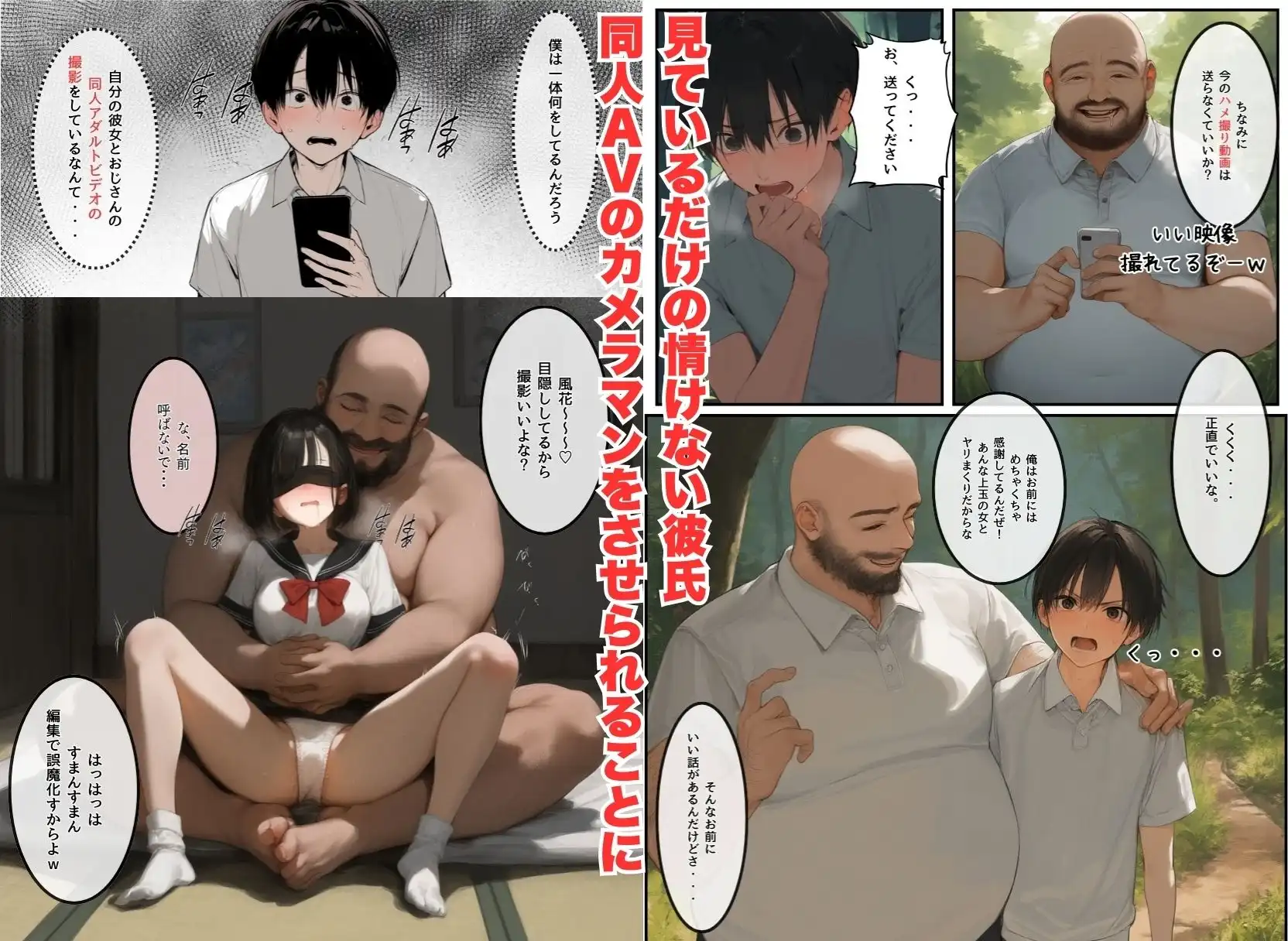【僕の寝取らせ夏休み】あの日見た種付けプレスを僕はまだ忘れられない - サンプル6