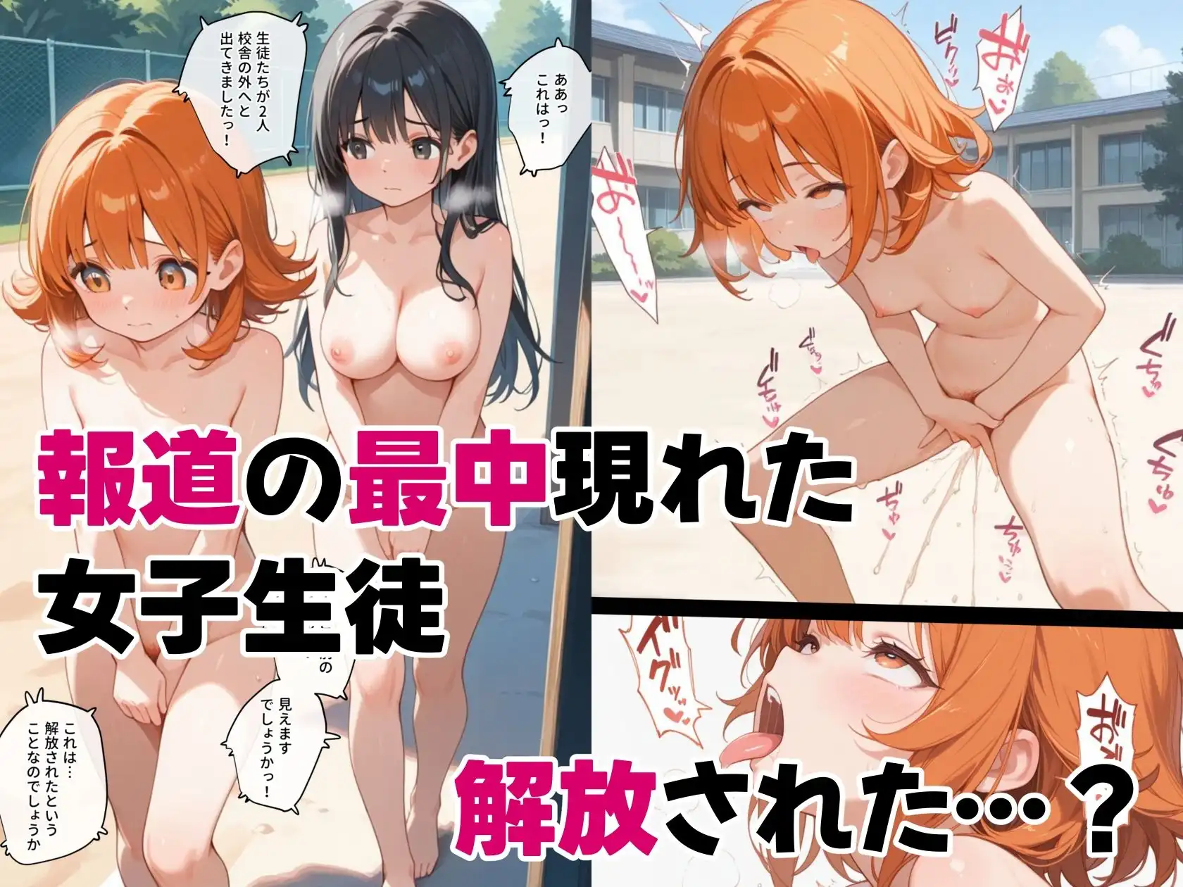 学校を占拠したテロリストがド変態だったら - サンプル8
