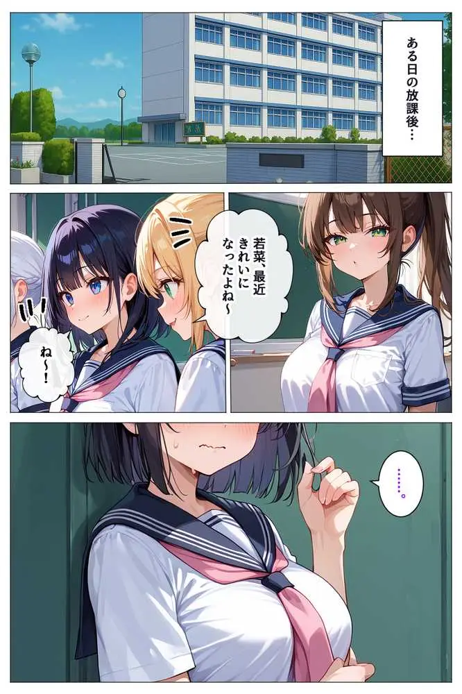 インチキマッサージ師とデカパイJKちゃんたち - ページ01