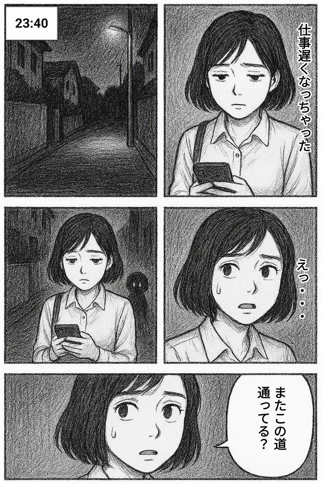 帰り道エロホラー - サンプル1