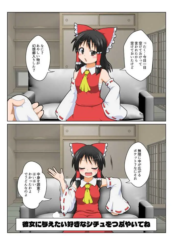 博麗霊夢で不思議なおもちゃで特殊性癖カタログ - ページ02