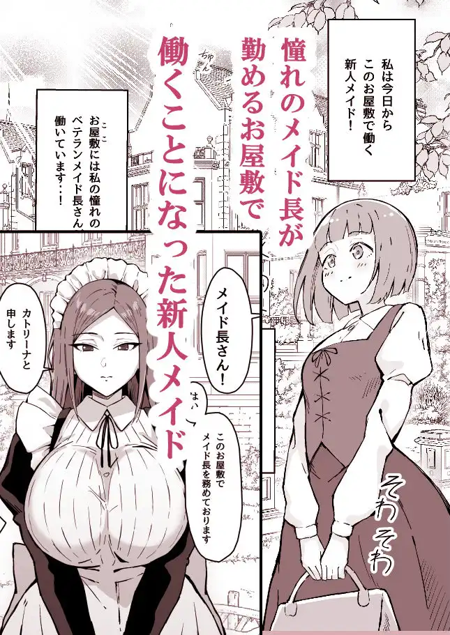 憧れの先輩メイド長の夜伽を見学 - サンプル1