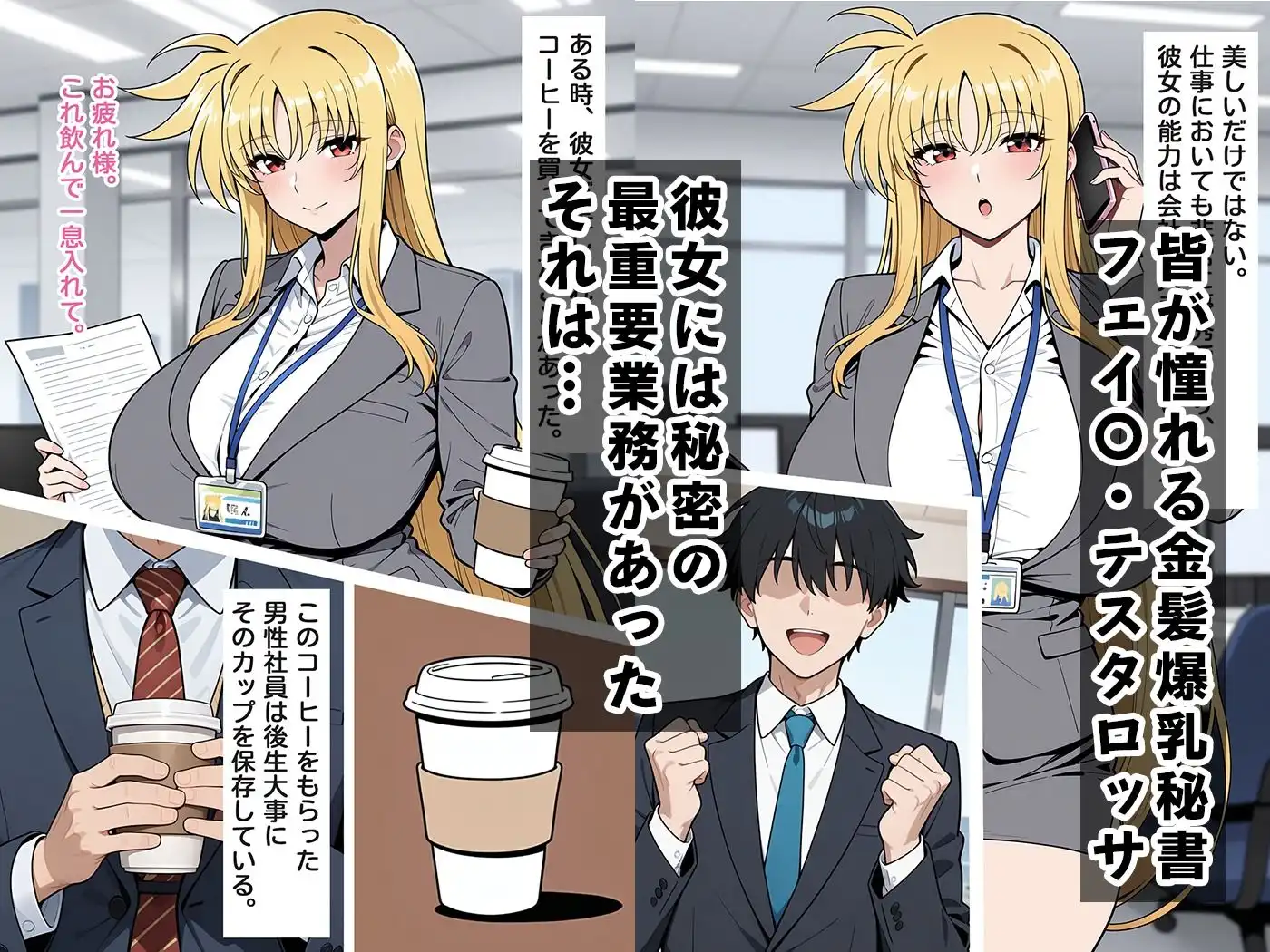 社長専属美人秘書の性処理業務日誌 - サンプル1