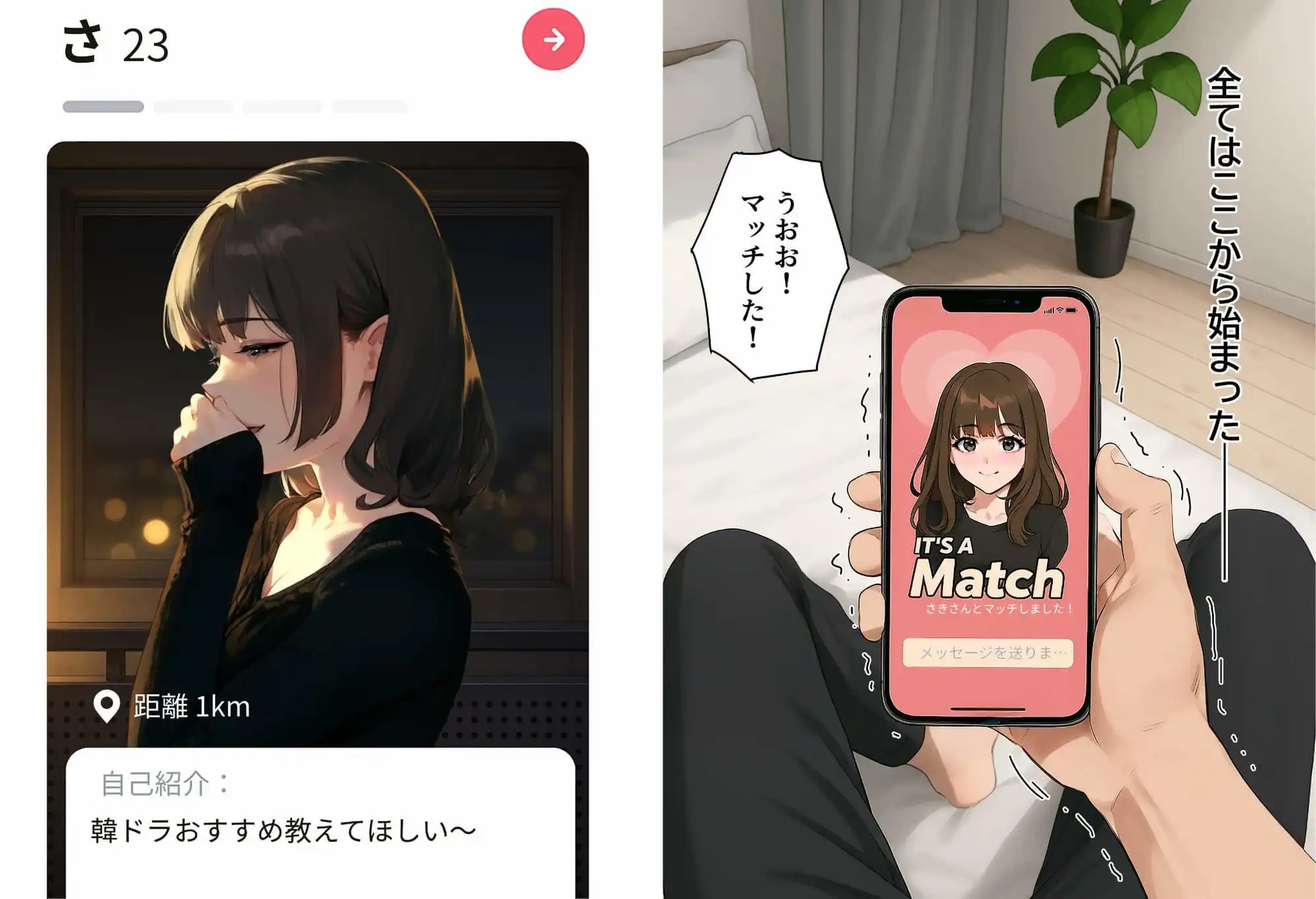 【実話】童貞マチアプ体験記!冴えないエンジニア(23)が愛を証明するまでwww - サンプル2