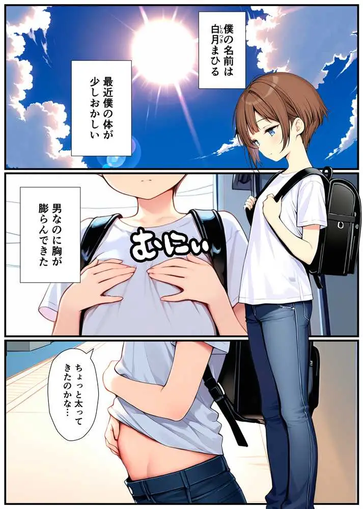子宮誕生〜女の子になった体でセックスに溺れる学校生活〜 - ページ01