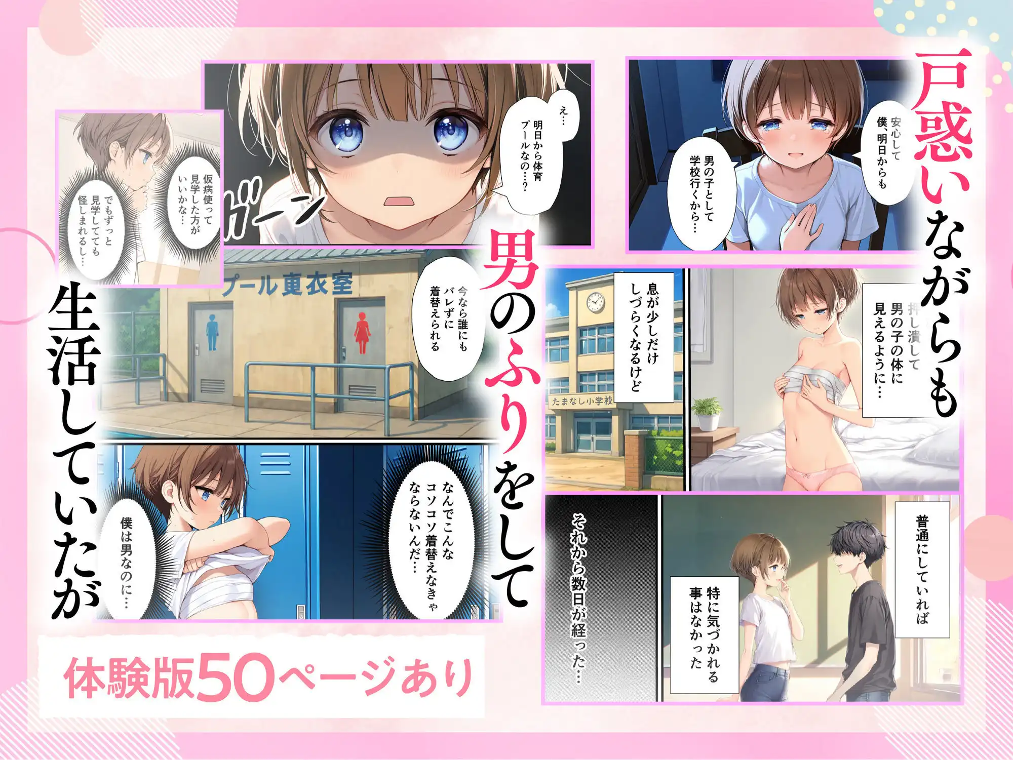 子宮誕生〜女の子になった体でセックスに溺れる学校生活〜 - サンプル2