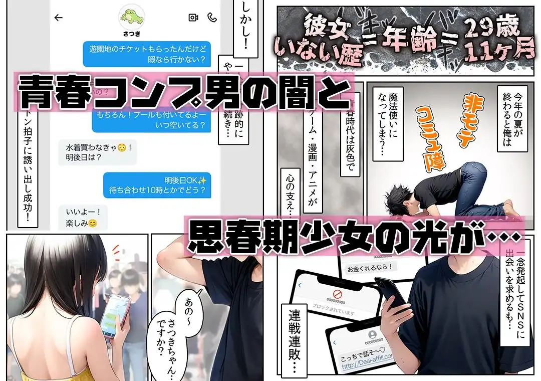 【漫画】初体験【99P】さらば青春コンプレックスの闇■夏休み■思春期少女■好奇心■ - サンプル1