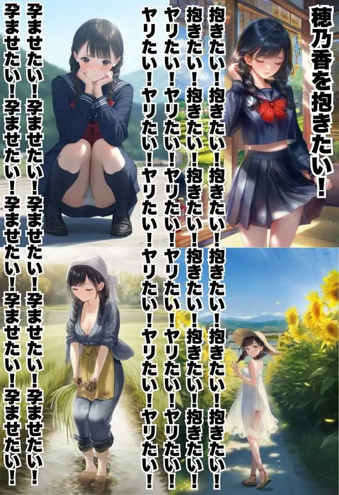 【因習村】村の飢饉を救うため差し出された僕の彼女、BMI40越えで性欲だけはいっちょまえの種付けおじさんに媚薬を飲まされ、おじさん特有のねちっこい前戯で全身べちょべちょに舐められたあげく、聖なる肉棒(チンカス付き)の掃除を実施! その後はついに処女おまんこにゴールイン!入念かつ丹念にがん突きにされ、イキまくりんぐ!一晩中汗だくで連続絶頂アクメを決めさせられた話。 「穂乃香ぁ〜、オラの精、まるごと受け止めてくんろぉ〜〜!」 - ページ34