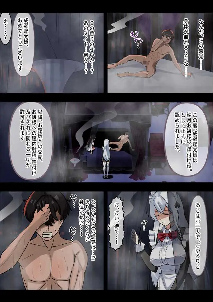 お嬢様の種付役にされた俺は、名家の令嬢を孕ませるほど種付け中出しをしてしまった…1 - ページ23