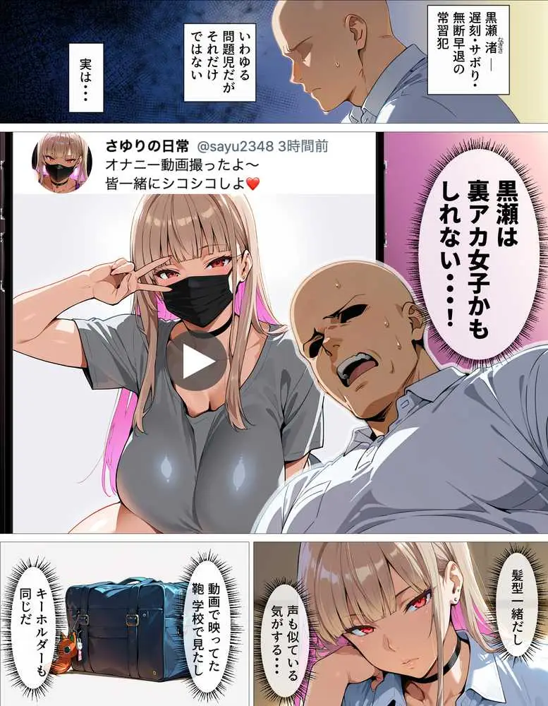 教え子ギャルの裏アカを見つけた話〜竿役契約から始まるガチ恋堕ちSEX - ページ05