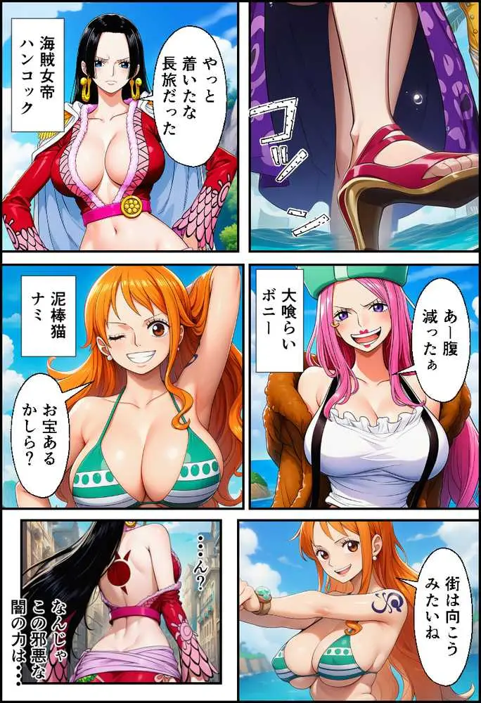 ワン〇ース 女海賊と黒ひげ〜精子をかけたセックス〜 - ページ14