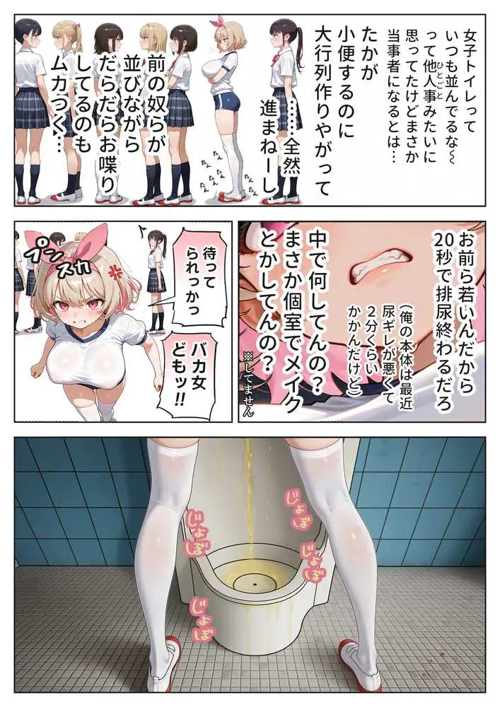 キモおじ⇔JK入れ替わり【3】変態体育教師のわからせ個別指導 - ページ03