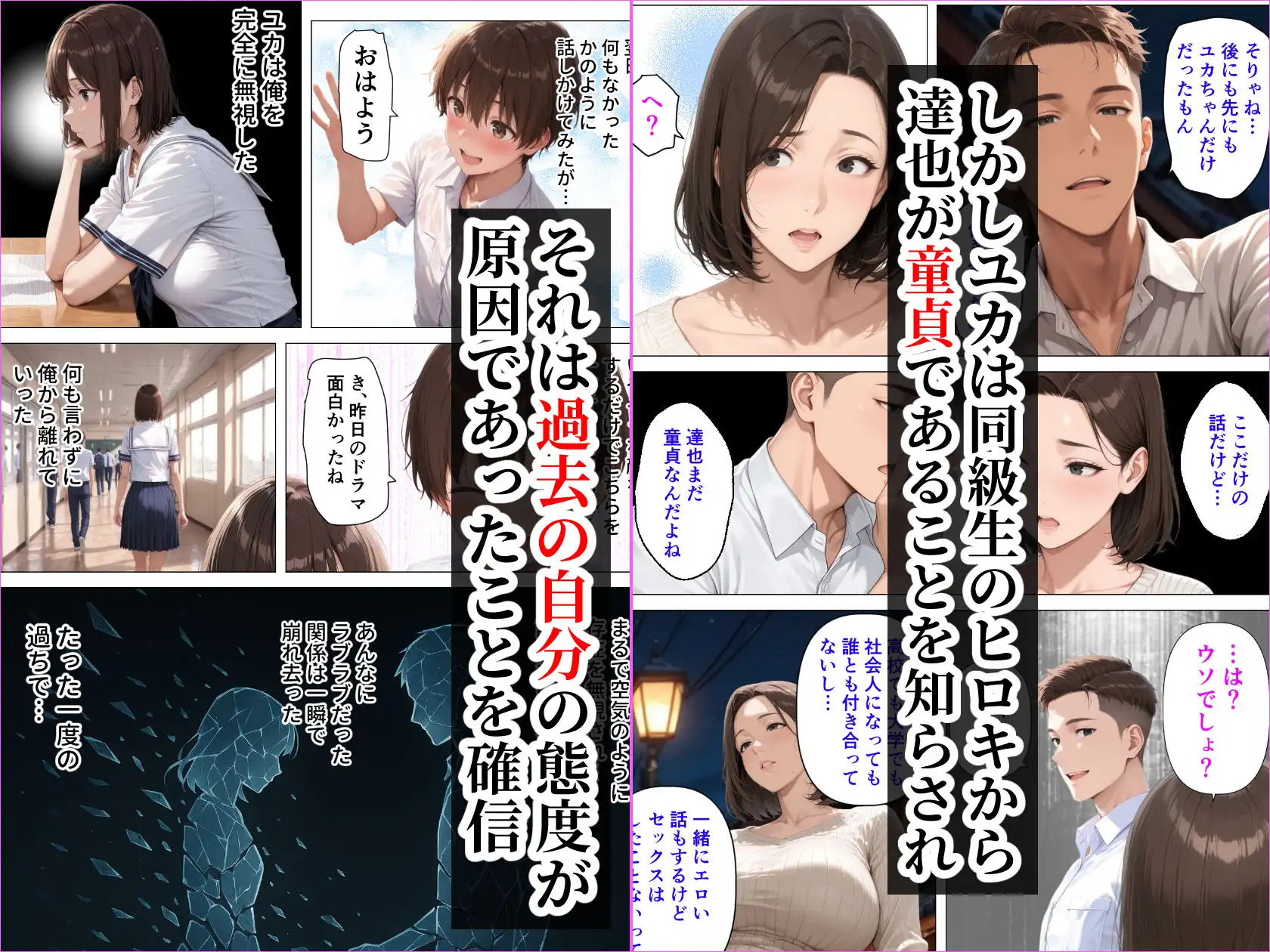 むちむち人妻になった元カノと同窓会で再会した童貞の濃密H 〜今日は私のカラダ好きに使って〜 - サンプル4