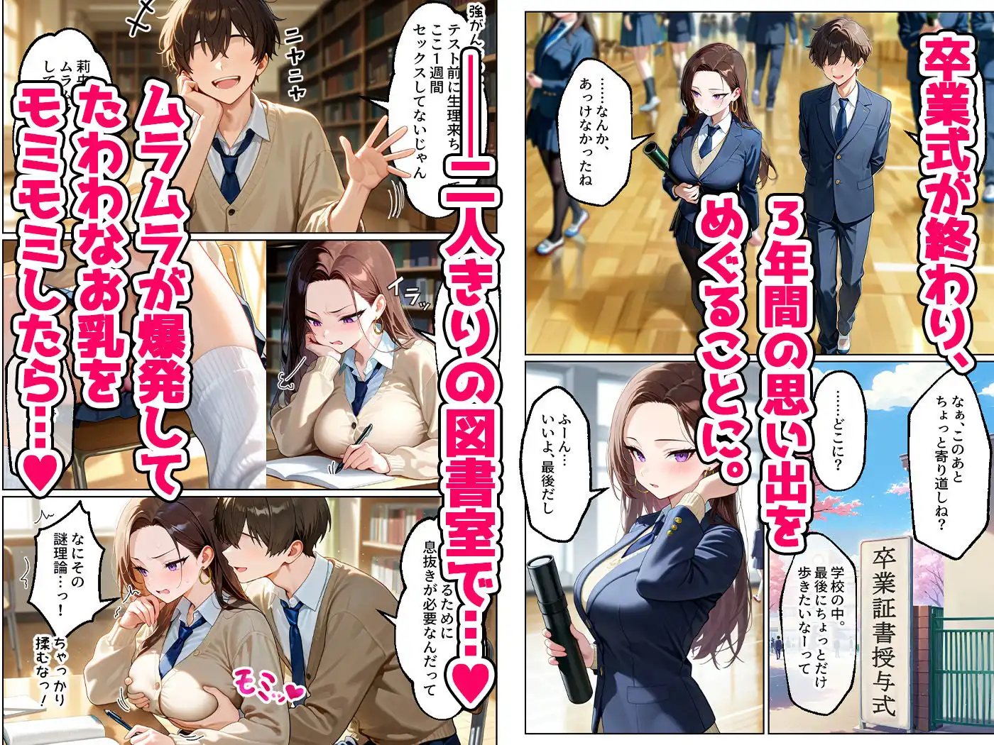 強気だけど実はチョロすぎる幼馴染ギャルー卒業・妊娠編ー