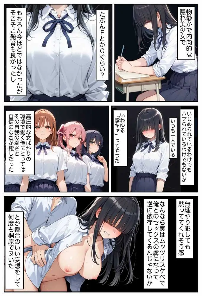 俺しか勃起できない世界 〜Kカップ爆乳陰キャ教え子生オナホ化計画〜 - ページ19