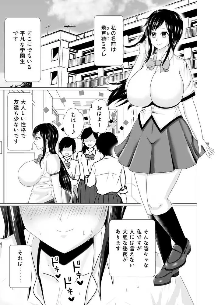露出少女ミラレちゃん - ページ02
