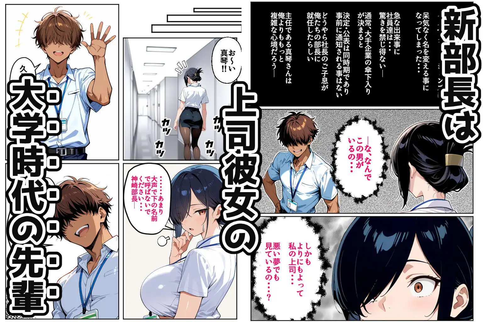 上司彼女が堕ちるまで(NTRカラーコミック195p) - サンプル7