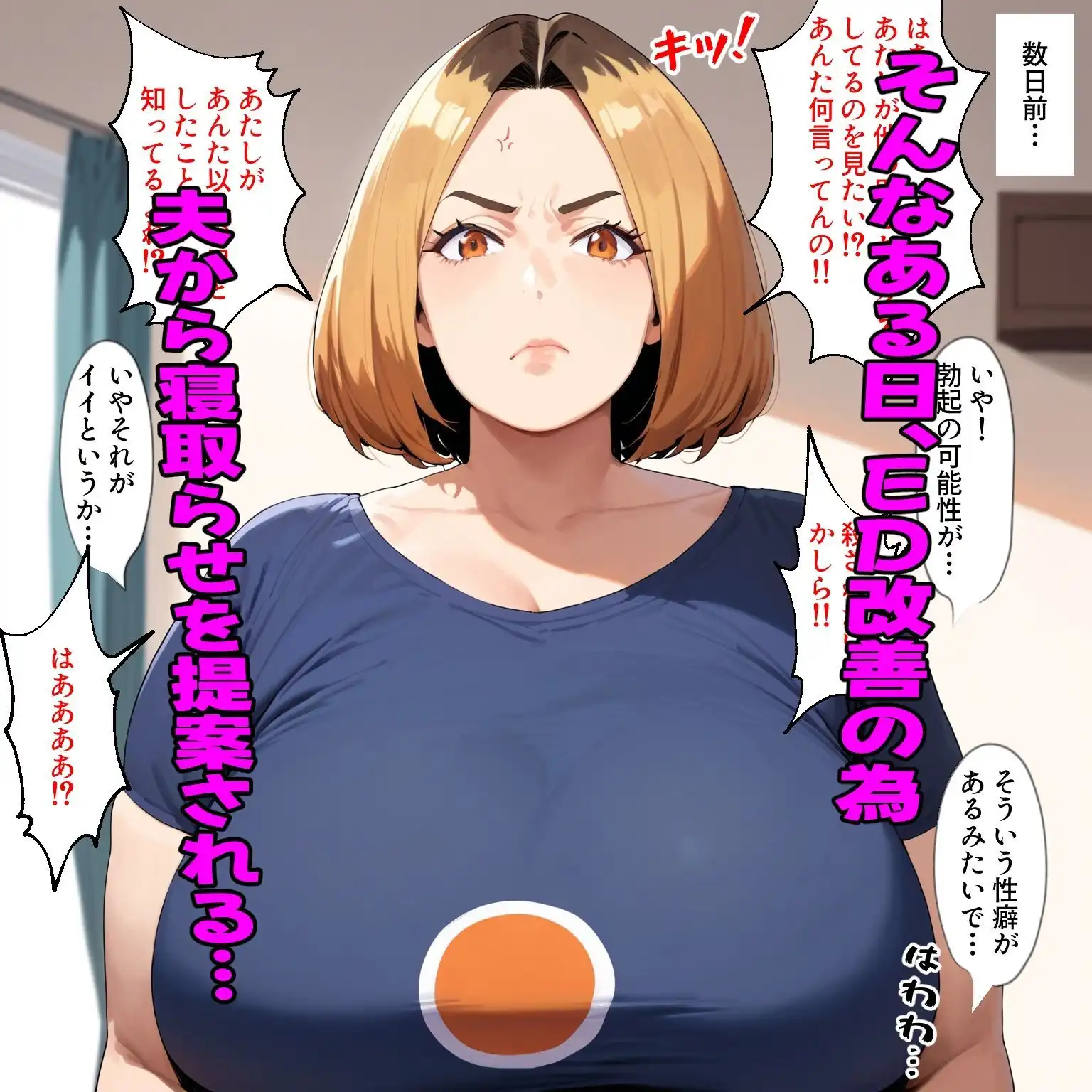 寝取らせ妻アンナさん