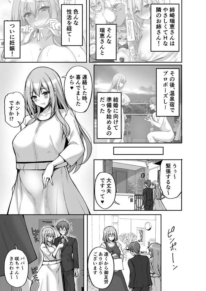 Hなお姉さんは、好きですか?6〜腹ボテポリネシアンセックスと新婚初夜とアナル破瓜〜 - ページ03
