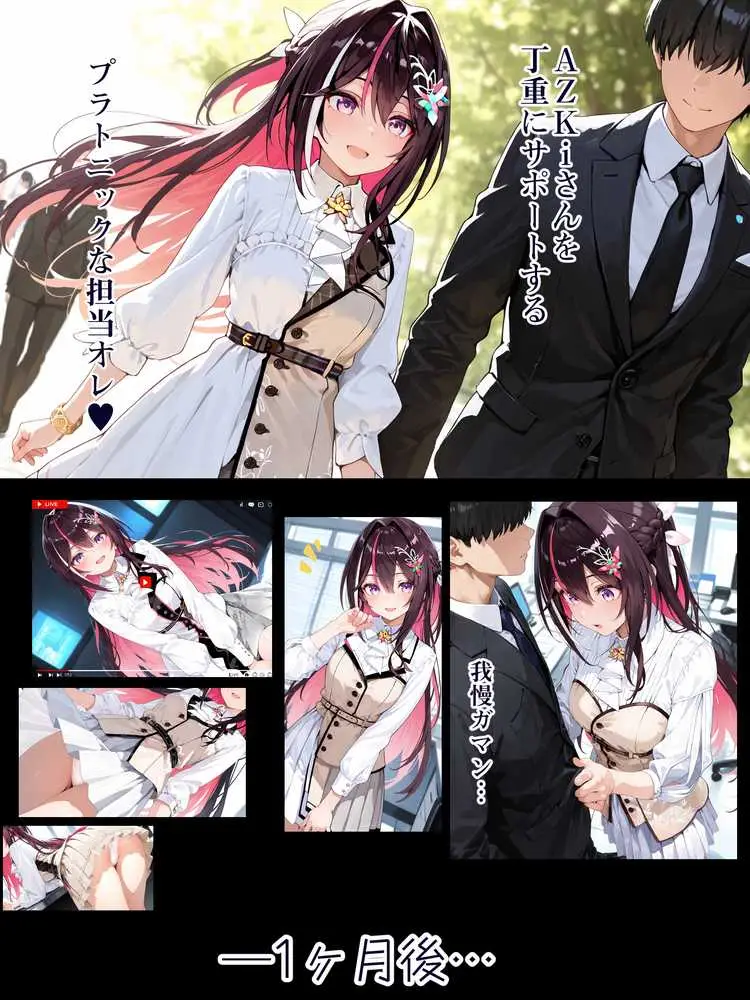 ホロえっちvol.1 Azki 媚薬マスターオレ バ先のVtuber事務所がまさかのホロライブw あずきち発情させて堕とす - ページ10