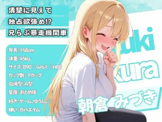 大好きな兄に彼女ができたので自慢のおっぱいで全力で奪う話 - サンプル1