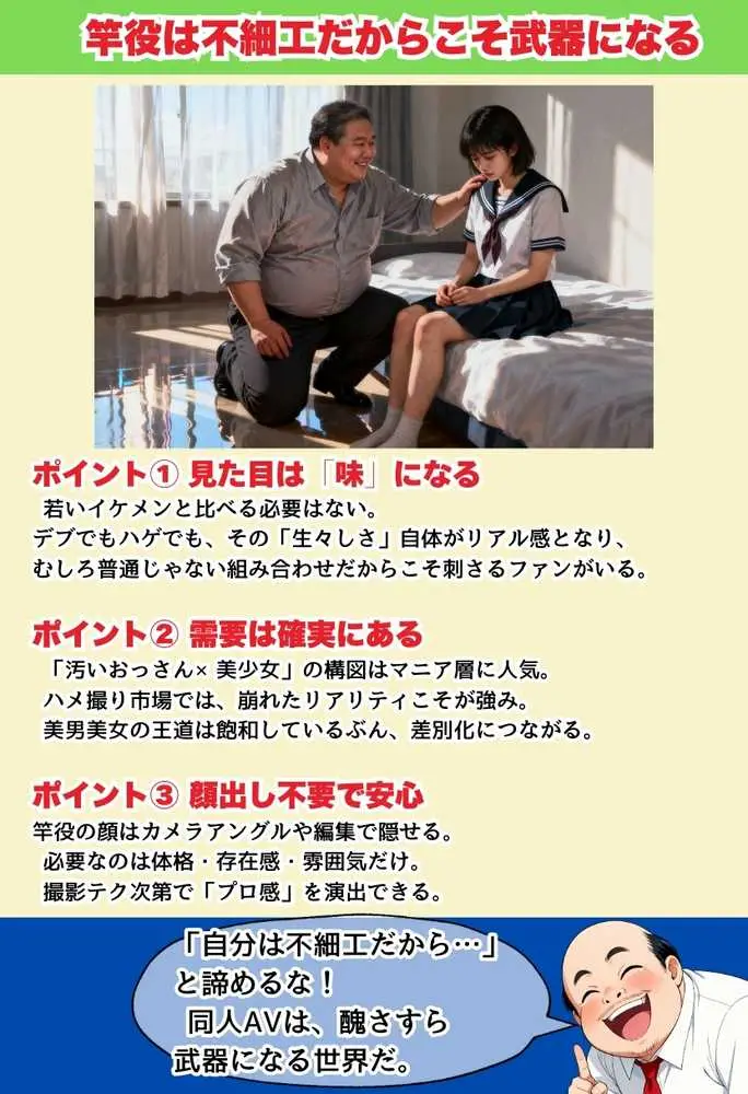 同人AVで月収100万を稼ぐ! ハメ撮り撮影テクニック大全【淫乱ボーイッシュ編】 - ページ11