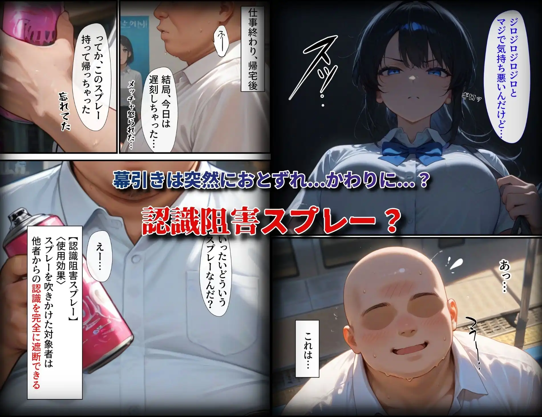 恥辱列車【認識阻害】 - サンプル2