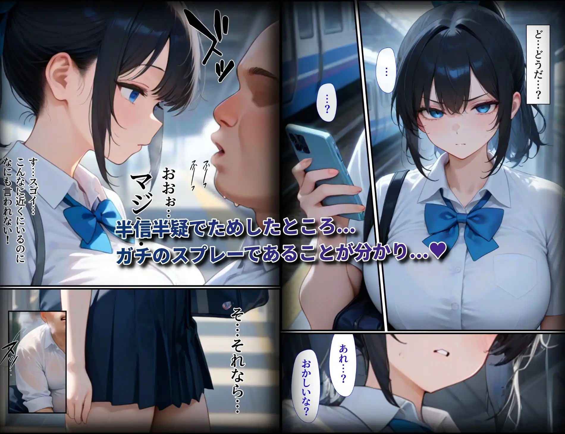 恥辱列車【認識阻害】 - サンプル3