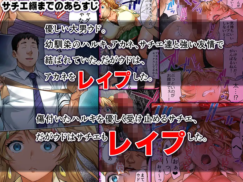 ウド「ユメも何回もレ●プすると気持ちよくなるんだ。」