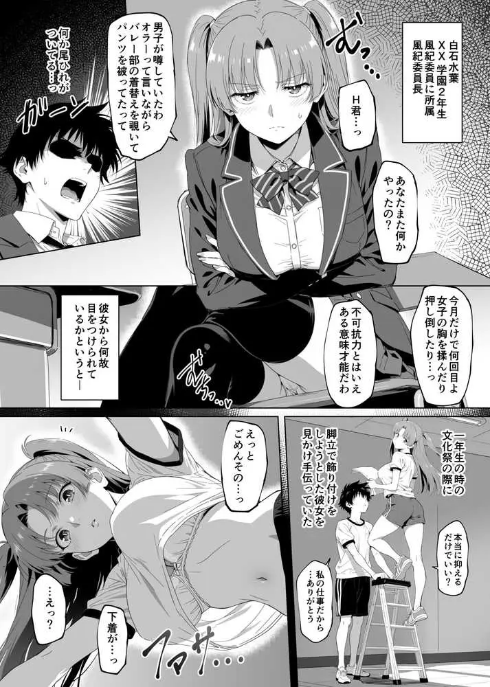 ラッキースケベ止まりのハーレム主人公の体を頭SEXのサル後輩が乗っ取った話www - ページ08