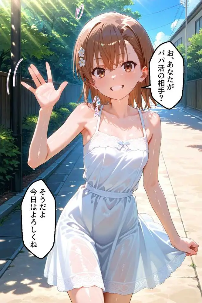 パパ活女子のイキすぎ報酬事情〜とある魔術〇禁書目録 御坂〇琴編〜 - ページ01