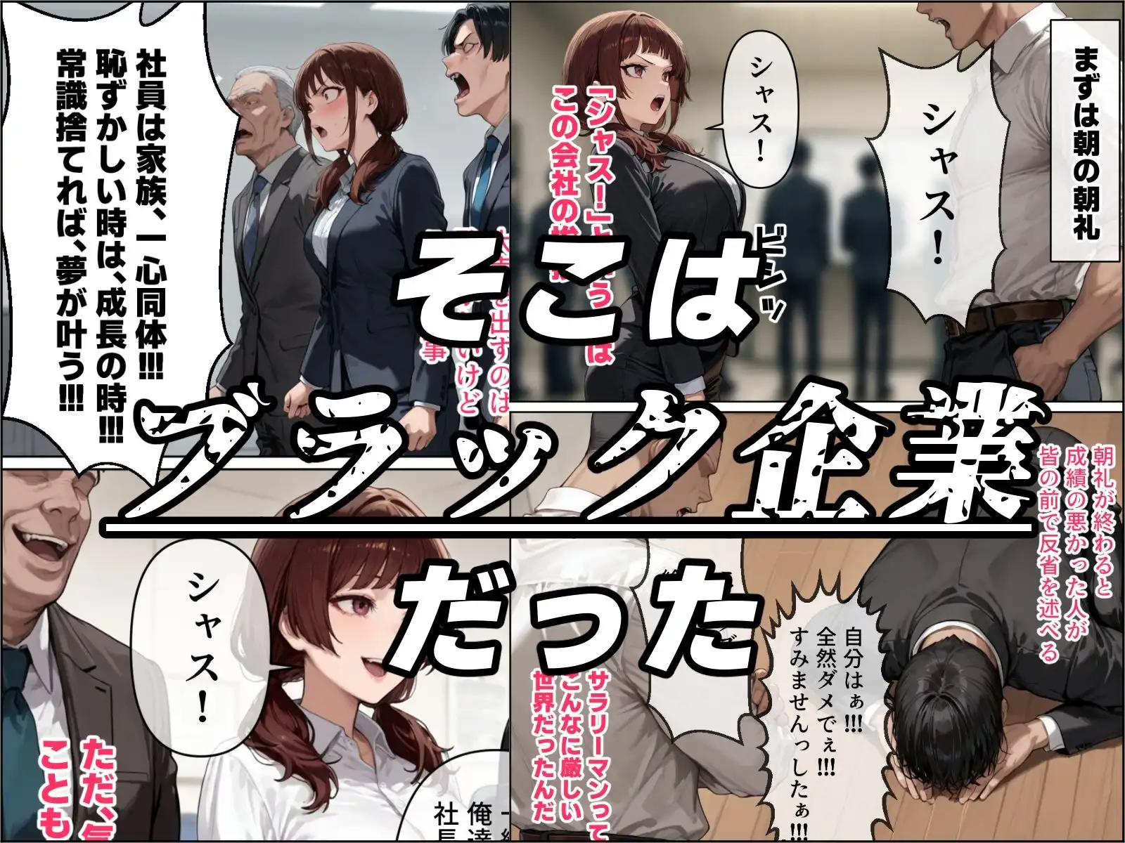 最愛の姉妻がブラック企業で裸踊り担当になった話(仮) - サンプル3