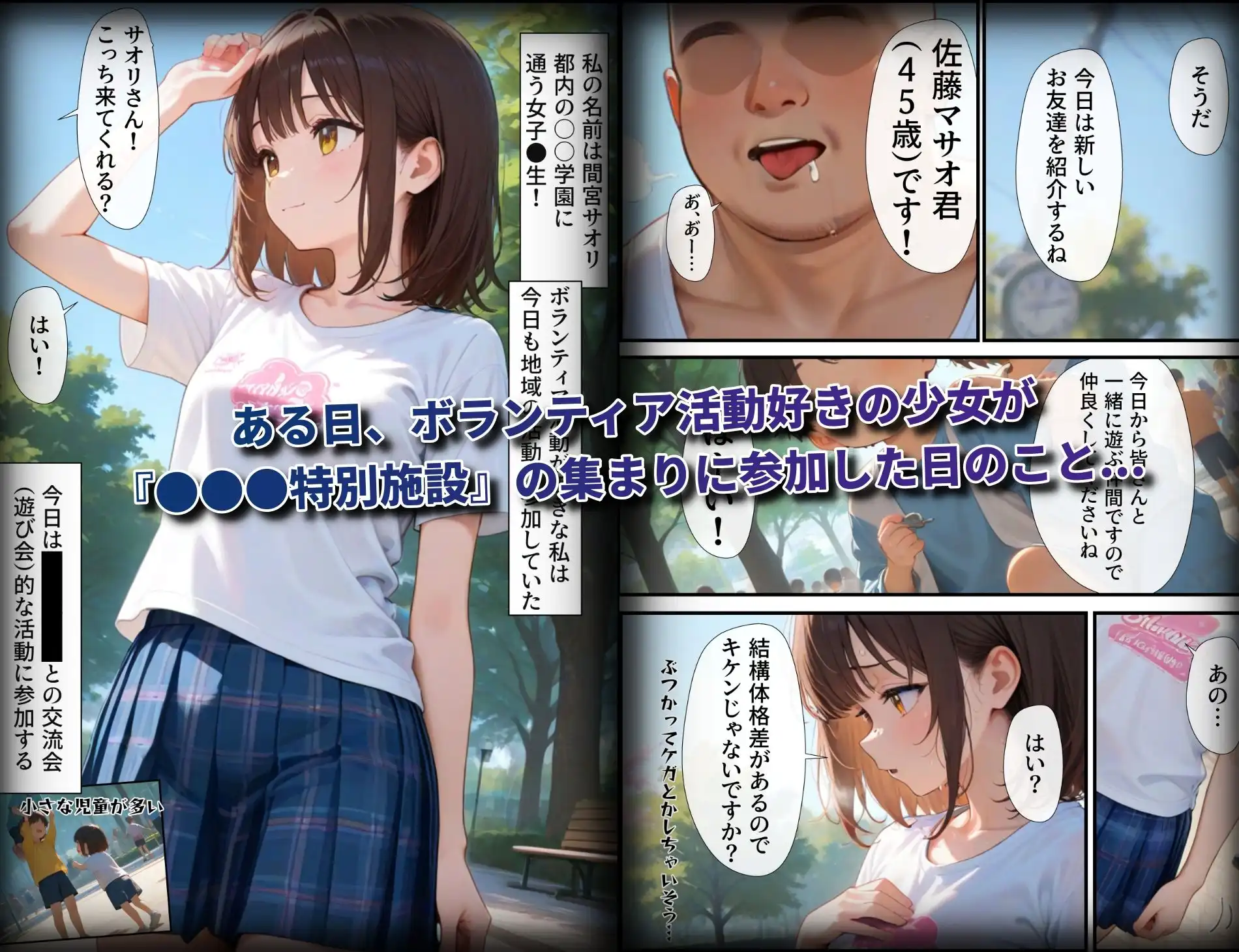 痴醜活動【ボランティア編】 - サンプル1