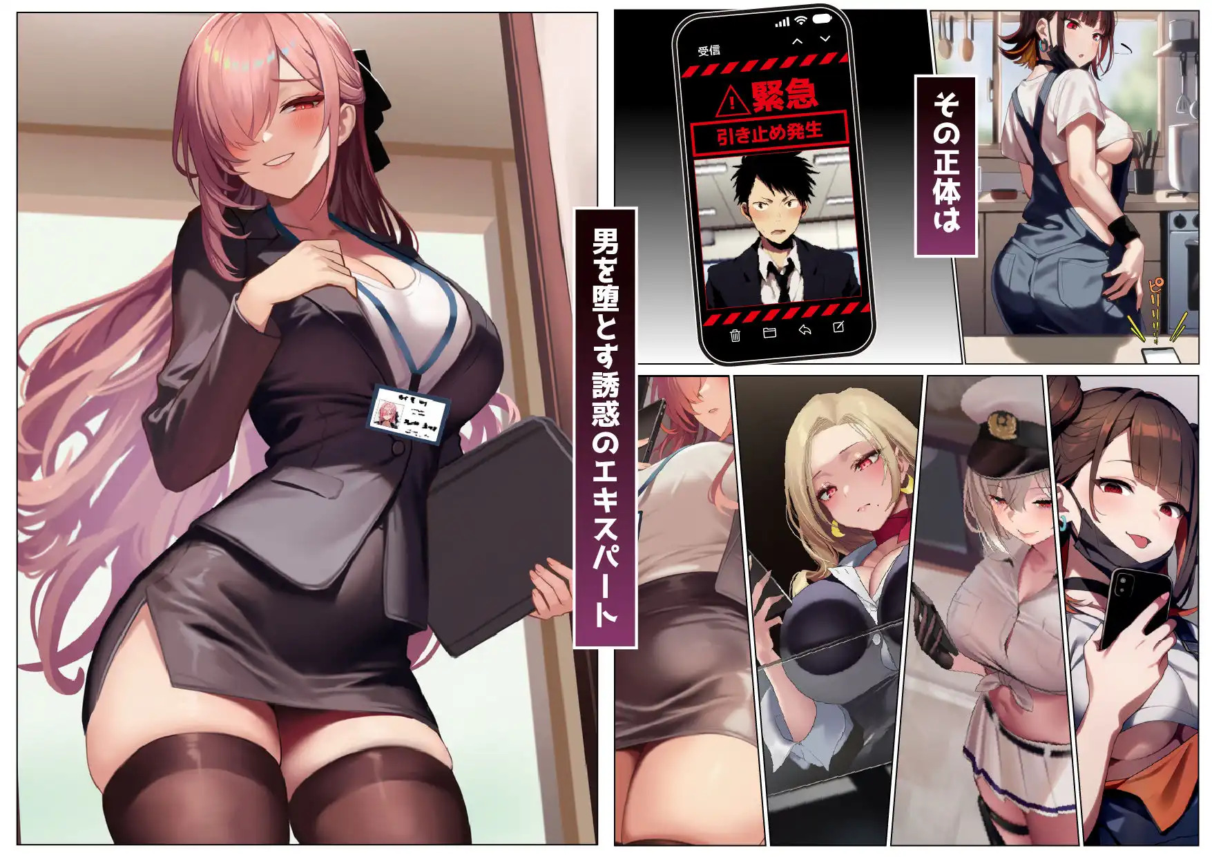 エロいのが好きなので、会社に残ることにしました。― 全雑魚ちんぽに捧ぐ誘惑のフルコース ―