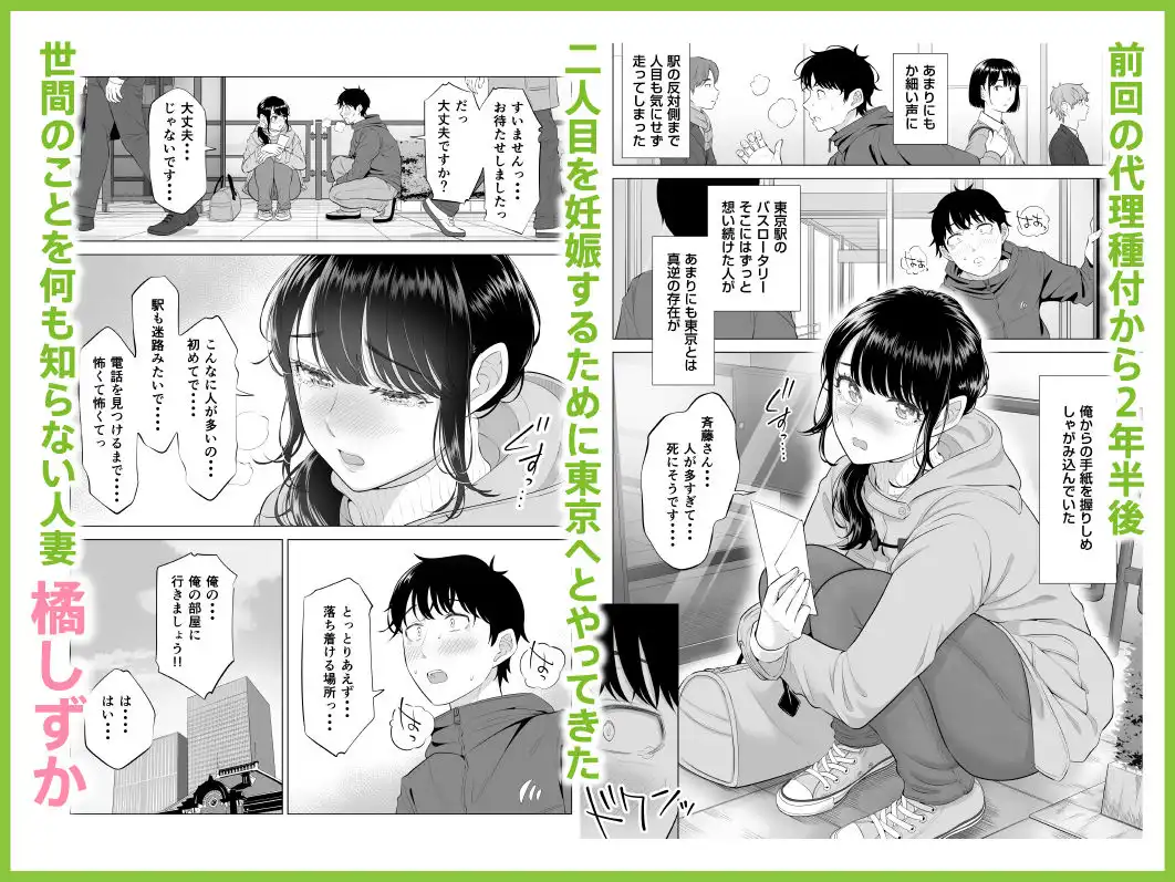 俺が代理種付することになった人妻橘しずかさんはなんにも知らない!!その2 - サンプル2