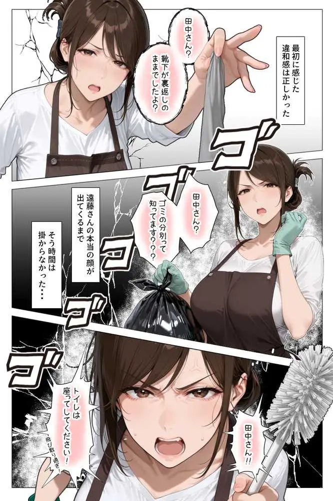 怒ってばかりの綺麗め家政婦さんが実は俺のパンツでオナニーするケツ穴大好き欲求不満ドスケベオバサンだった件 - ページ05