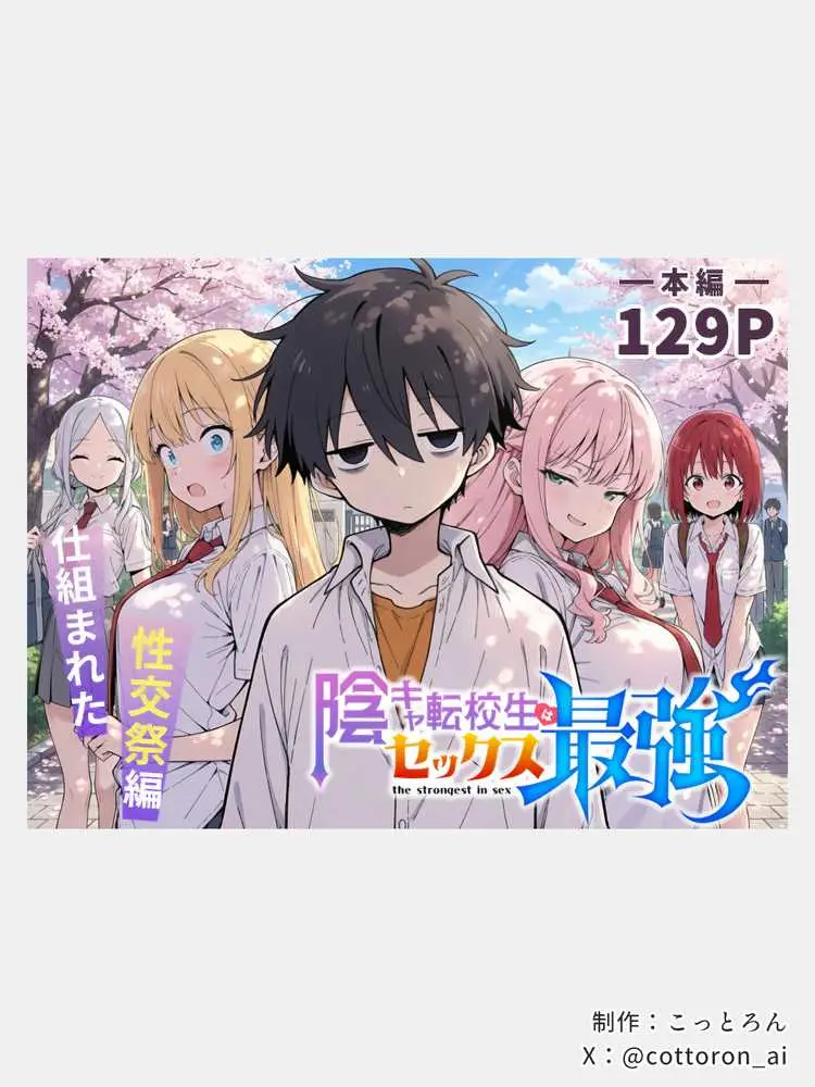 陰キャ転校生はセックス最強 - 仕組まれた性交祭編 - - ページ01