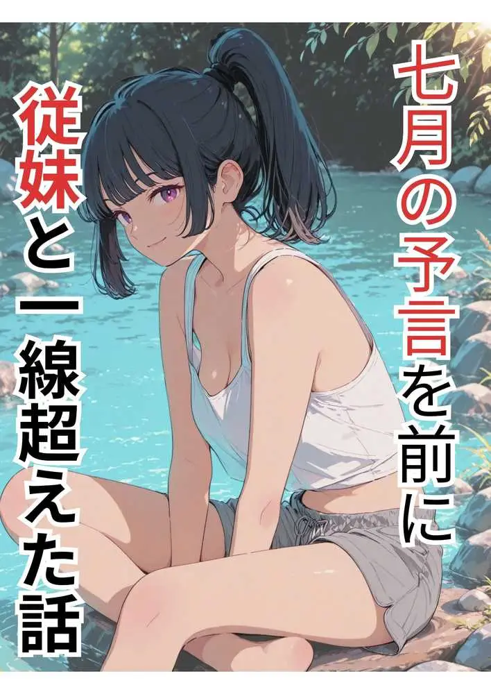 七月の予言を前に従妹と一線超えた話 - ページ01