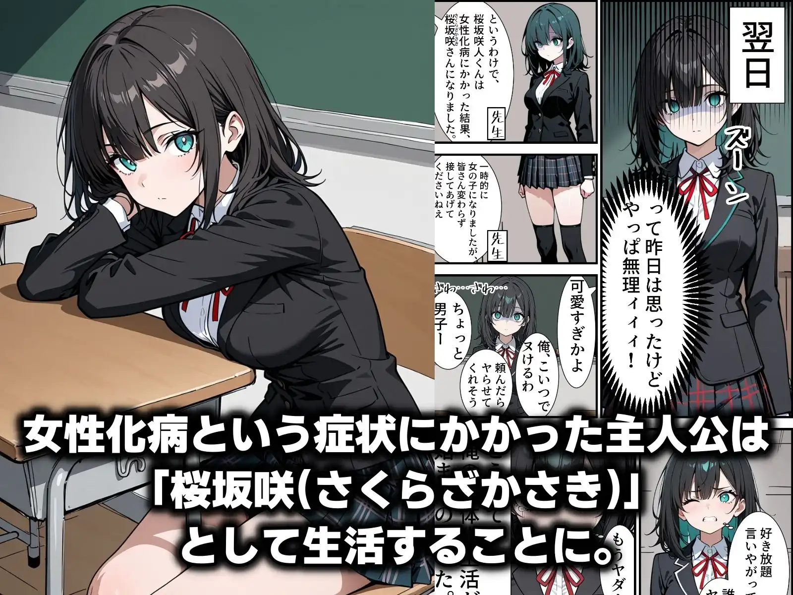 普通の男子だった俺がクソビッチなギャルに堕ちるまで - サンプル2