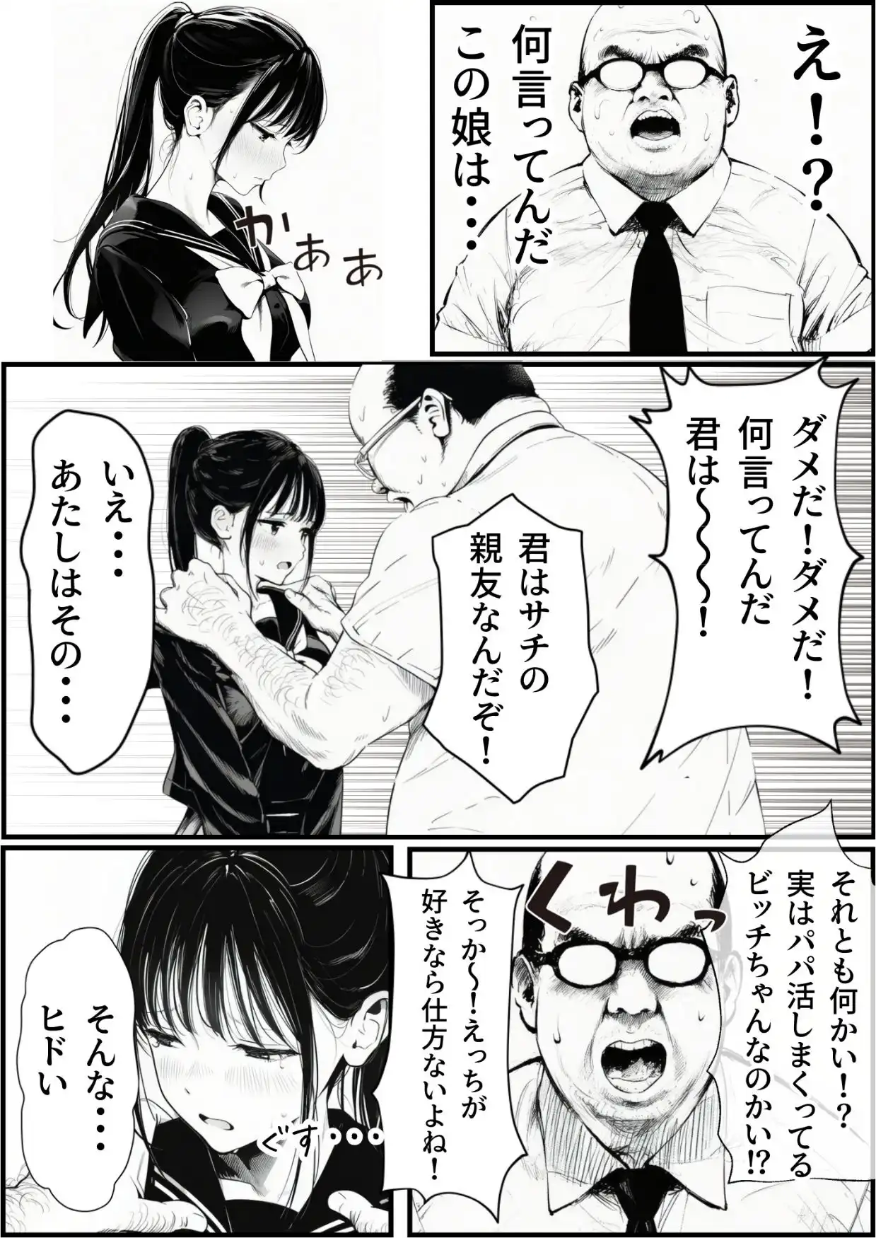 セックスしないと出られない部屋に娘の親友と閉じ込められたんだが・・・ - サンプル4