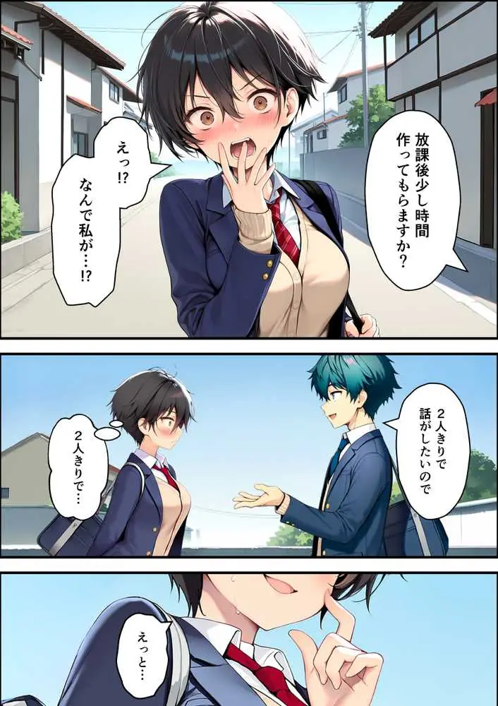 目つきの悪いボーイッシュなTSカフェ店員さんはお願いしたら中出しセックスさせてくれる（チョロい） - ページ30