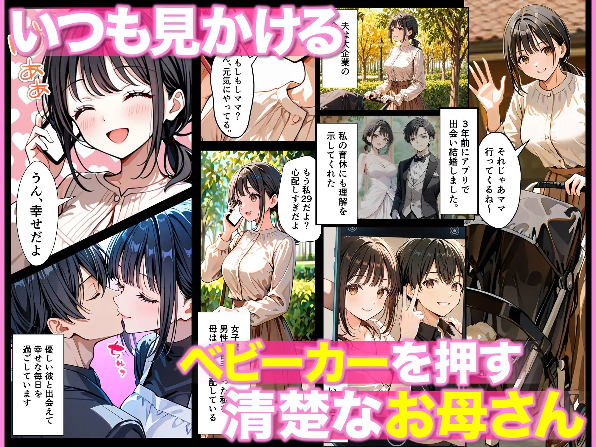 ベビーカー産後処女ママ催●NTR キモ弱者男性専用肉便器化大成功!二人目托卵で離婚確定!?全部ノットリ上書きしちゃいましたSP - サンプル1