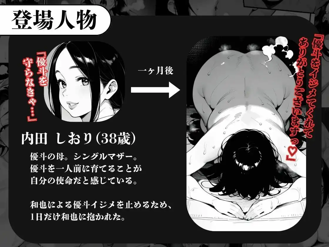 息子をイジメる不良生徒に身も心も奪われた私〜後編〜 - サンプル1