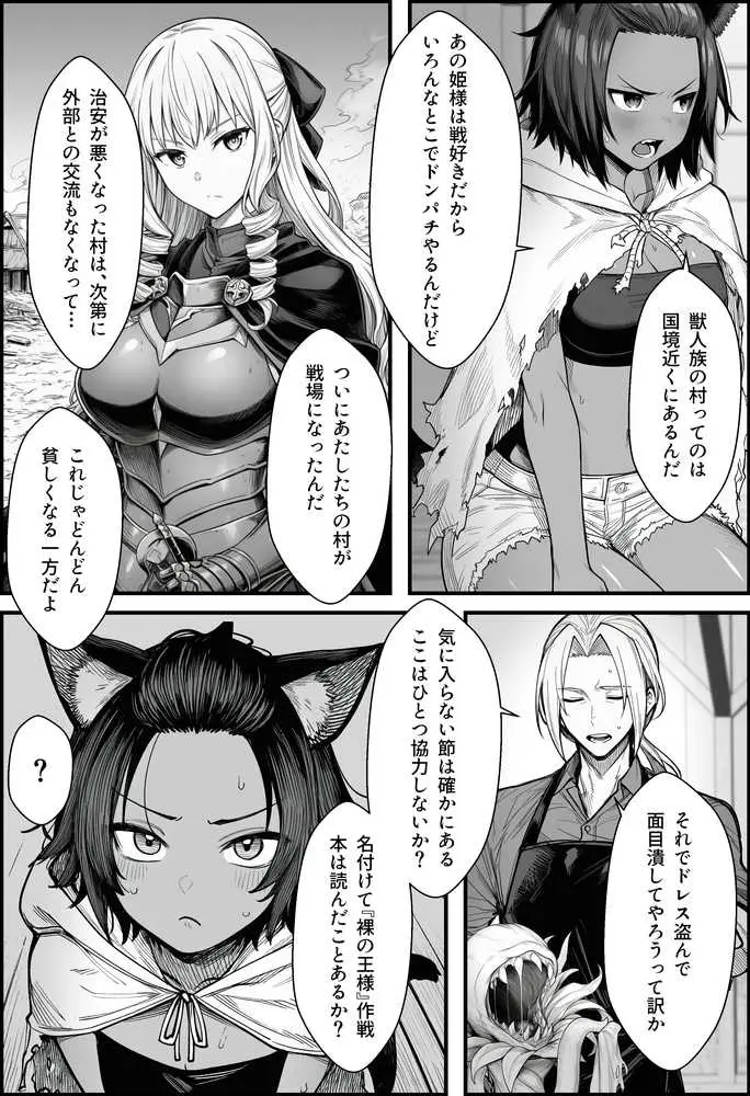 悪政を敷くワガママ王女に見えないドレスを着せてわからせる話 - ページ14