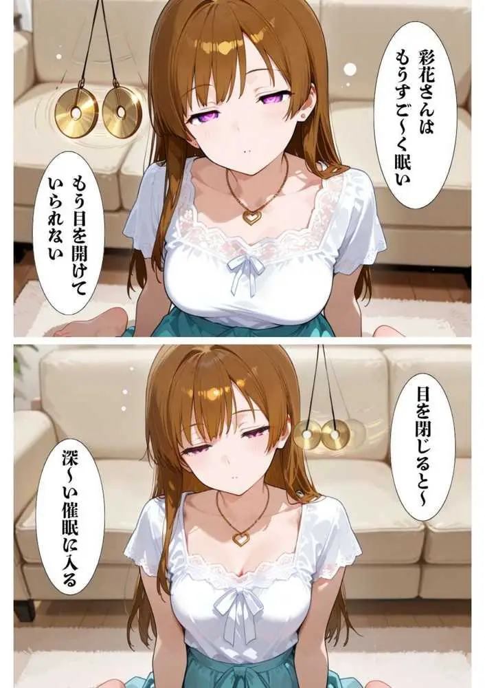 綺麗なお姉さんに催●術掛けて性教育SEXしてもらった(彩花さん催●3) - ページ06